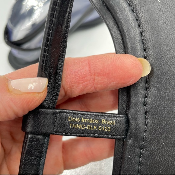 NEW Everlane Black Leather Endless Summer Ankle Strap Sandal in Size 7 - Picture 12 of 16